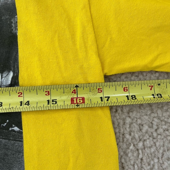 Pleasures x Charles Peterson x Nirvana Negative Creep Yellow long-sleeve shirt - Picture 5 of 6